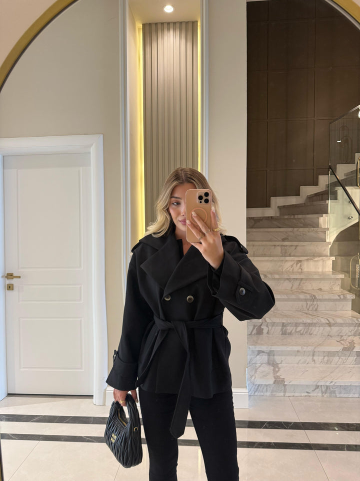 Trench-coat oversize