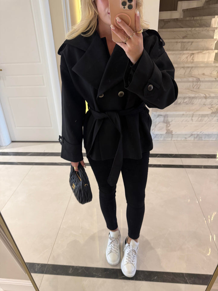 Trench-coat oversize