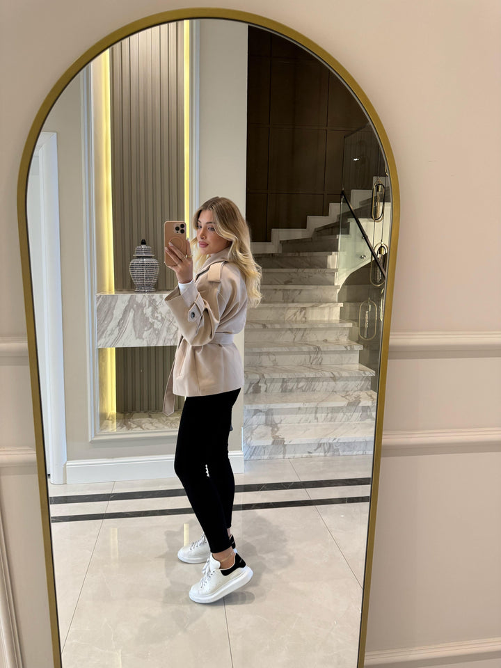 Trench-coat oversize