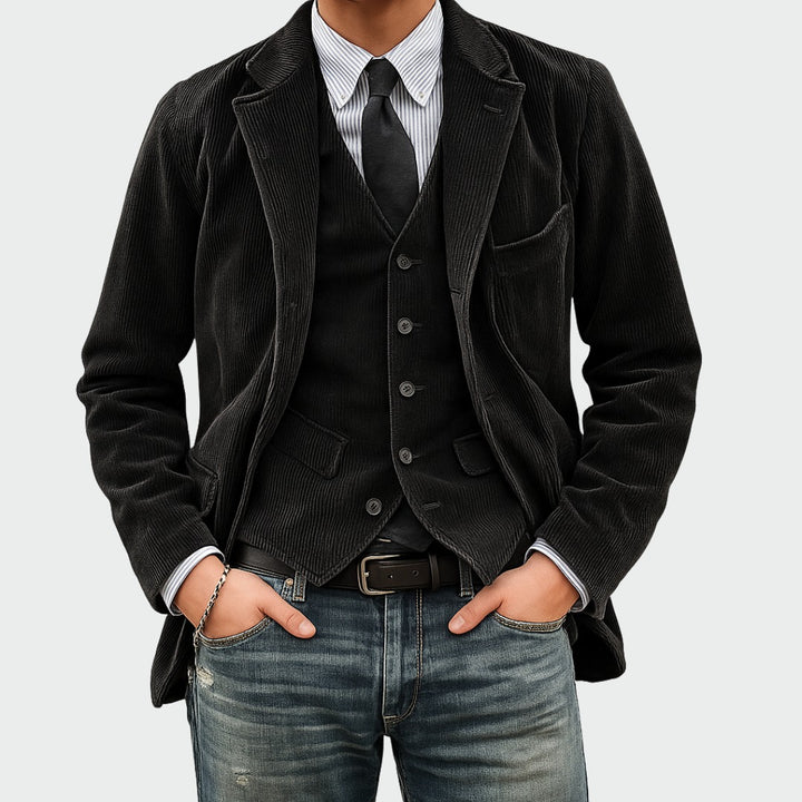 Blazer et Gilet en Velours