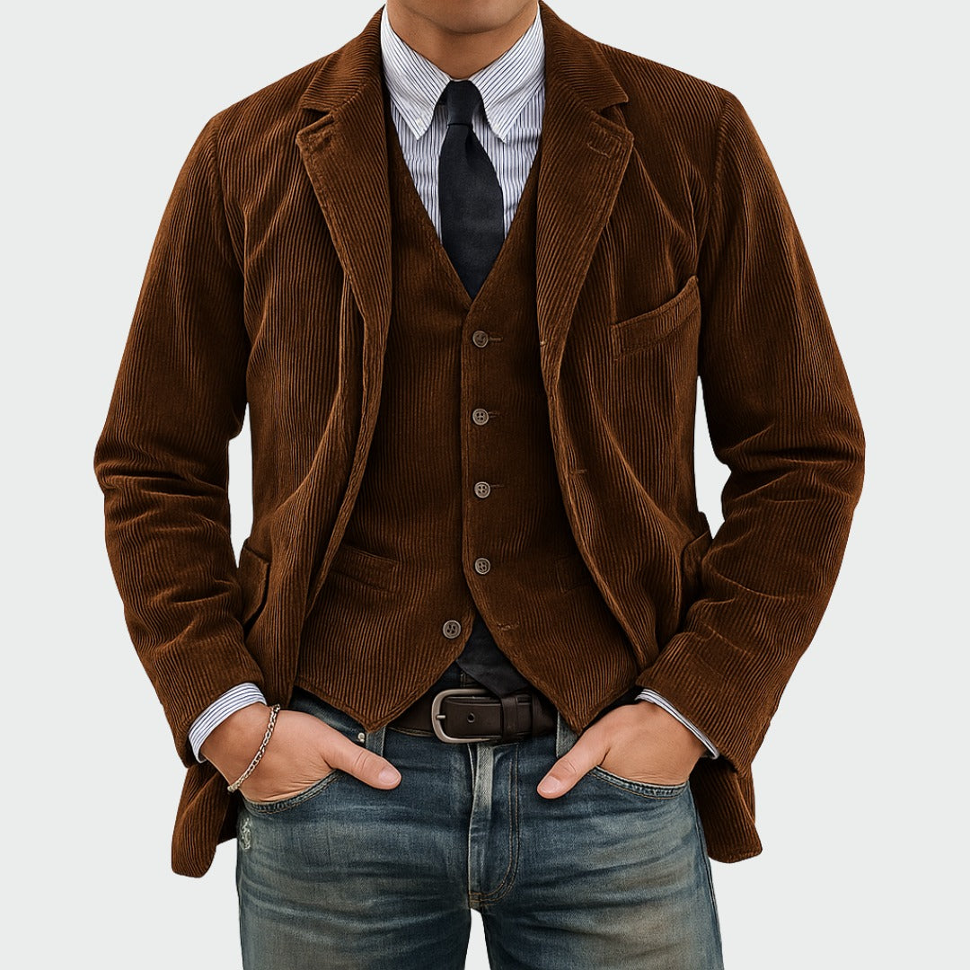Blazer et Gilet en Velours