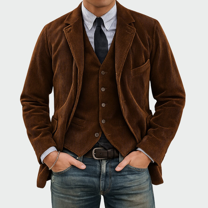 Blazer et Gilet en Velours