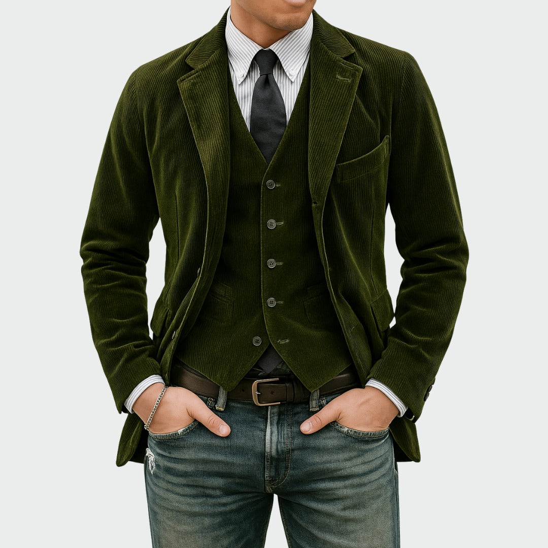 Blazer et Gilet en Velours