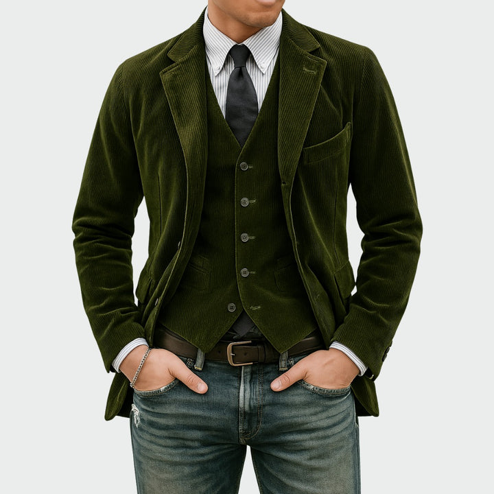 Blazer et Gilet en Velours