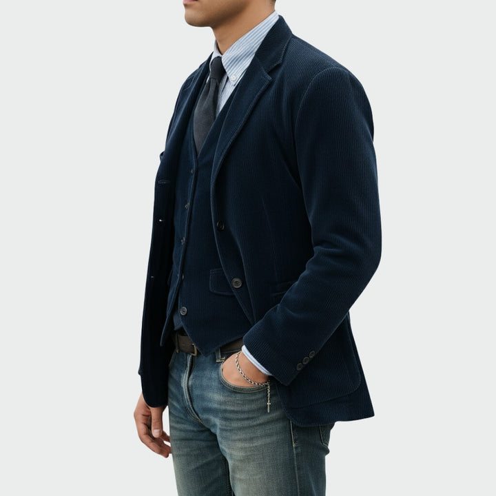 Blazer et Gilet en Velours