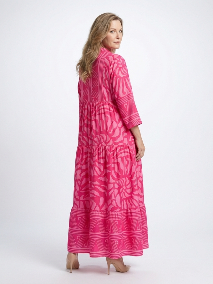 Rita | Midi Dress with Front Buttons