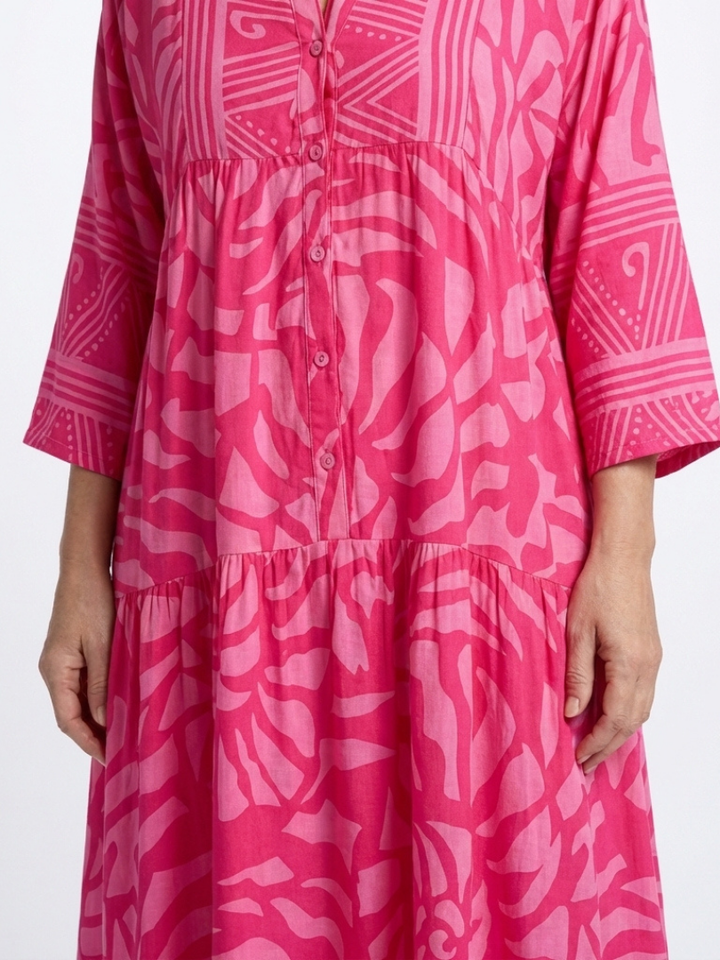 Rita | Midi Dress with Front Buttons