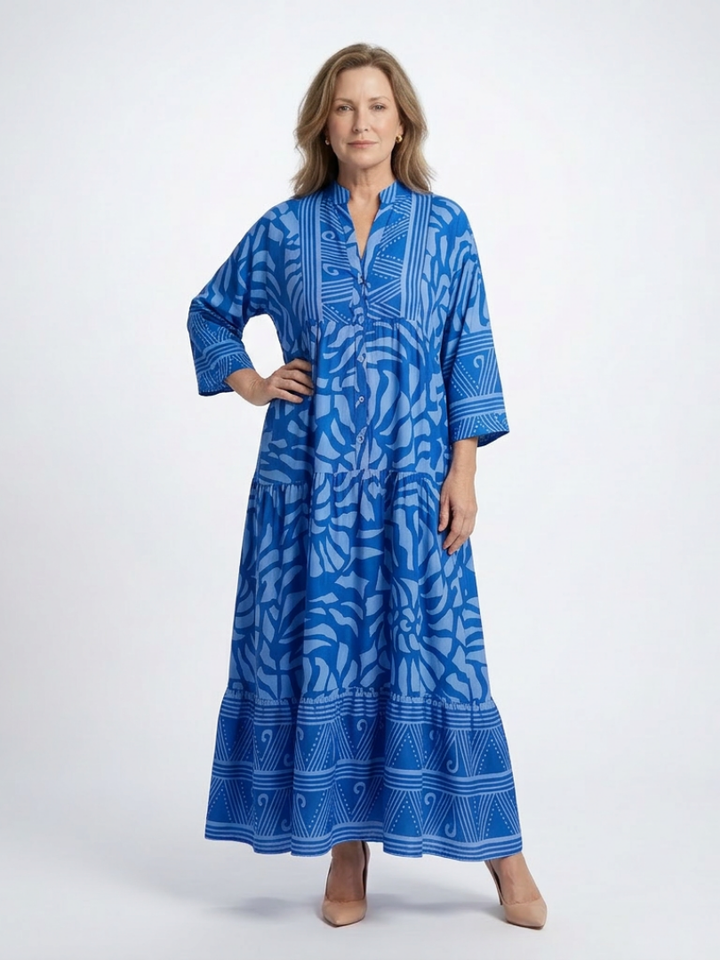 Rita | Midi Dress with Front Buttons