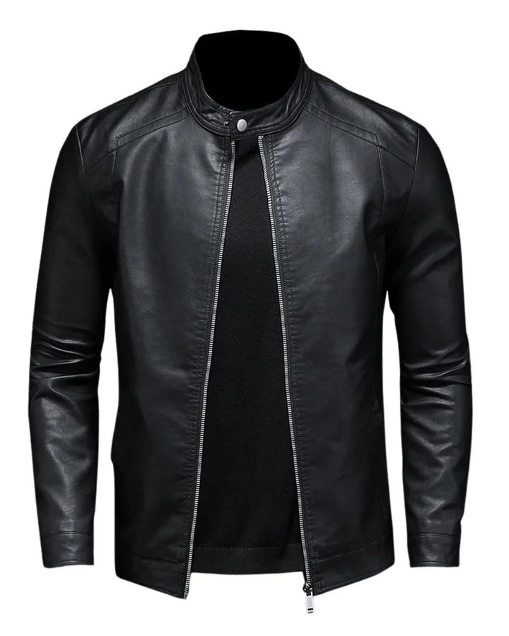 Veste en cuir classique