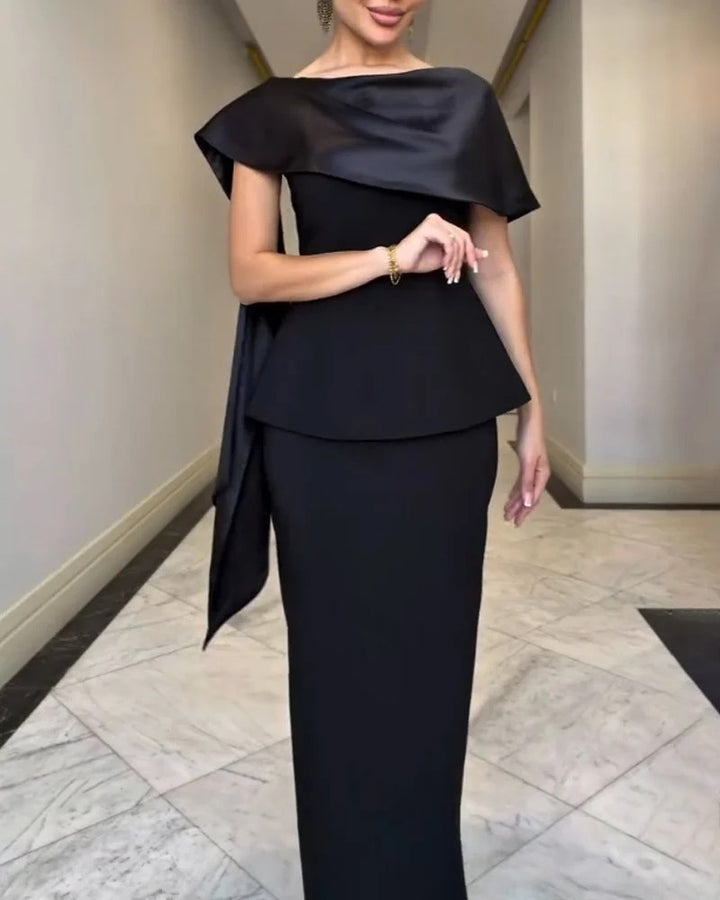 Ensemble chic haut et jupe ajourée