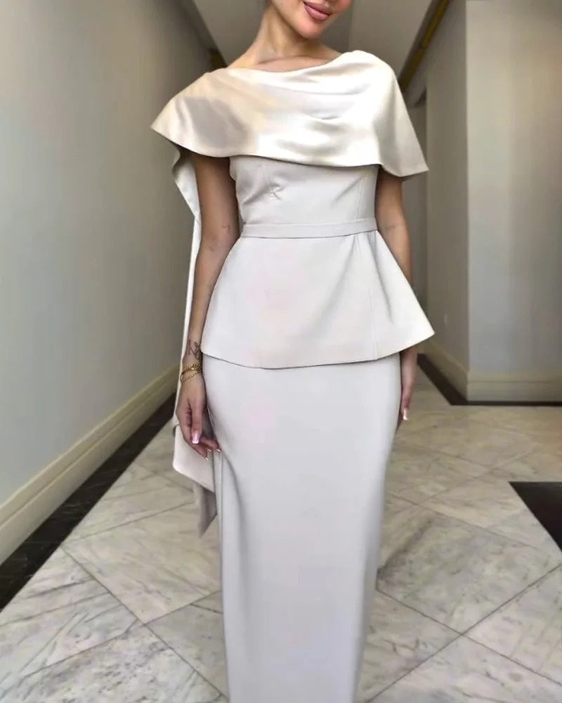 Ensemble chic haut et jupe ajourée