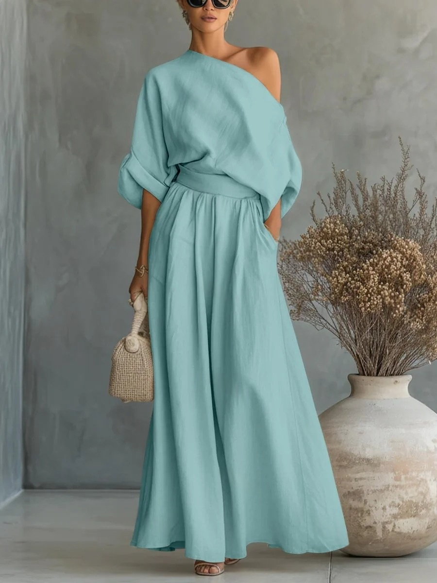 Ensemble deux pièces tendance haut bustier et pantalon
