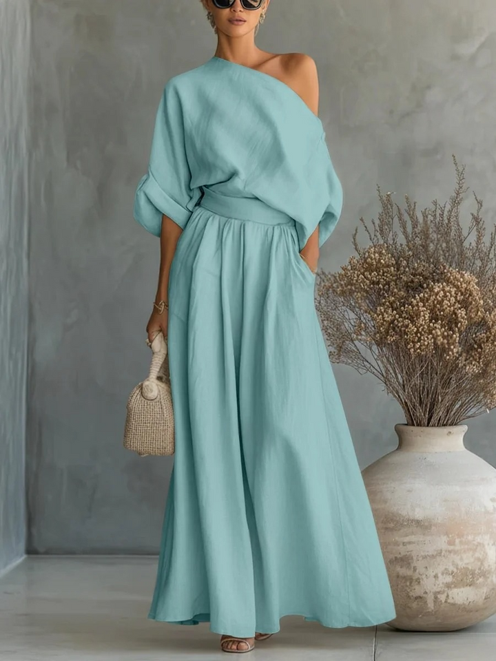 Ensemble deux pièces tendance haut bustier et pantalon