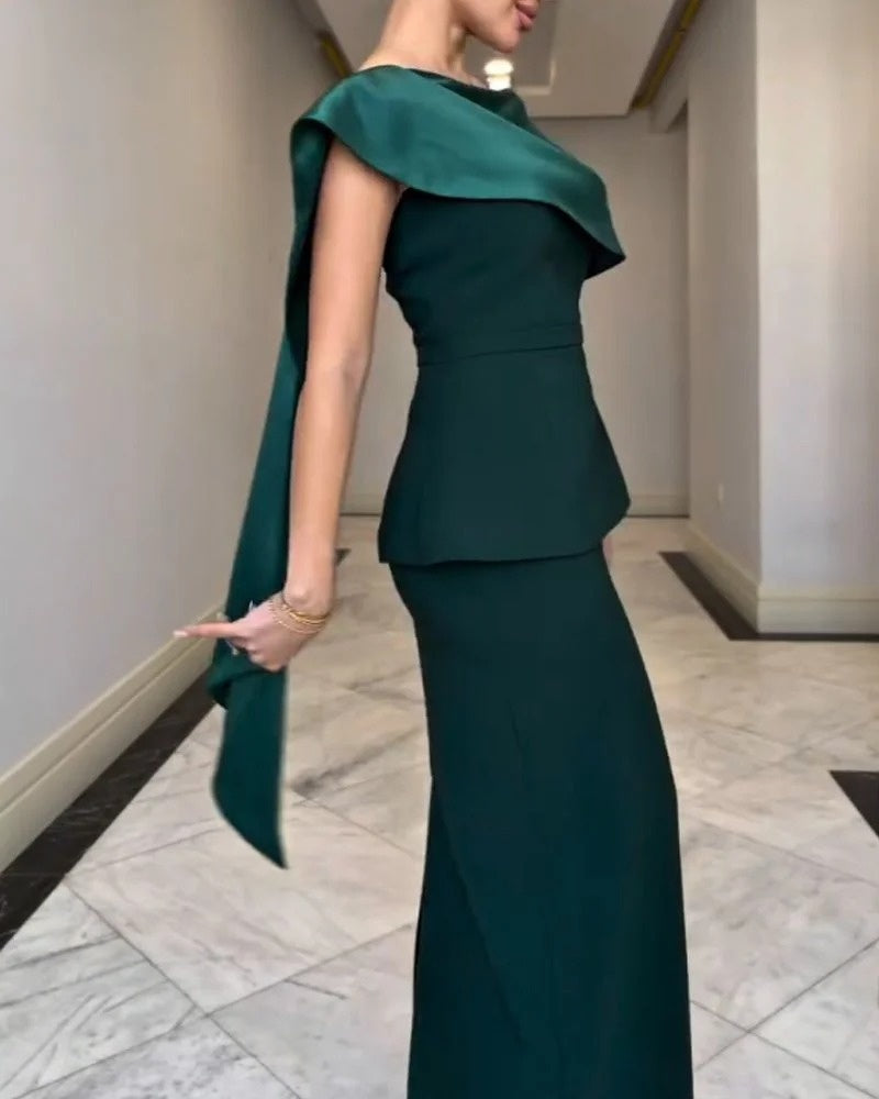 Ensemble chic haut et jupe ajourée