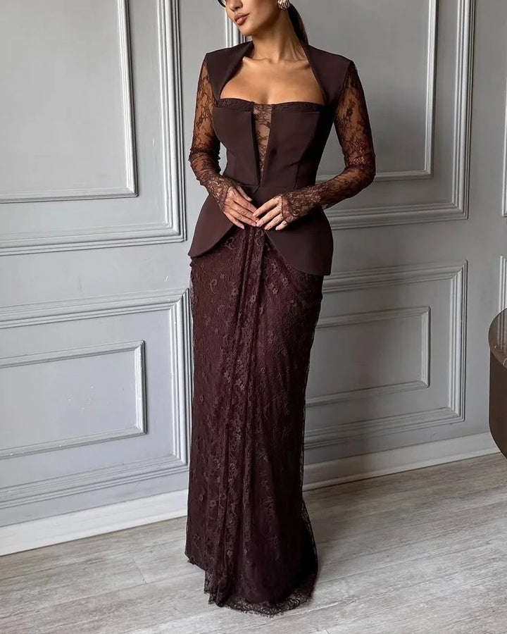 Robe élégante en dentelle