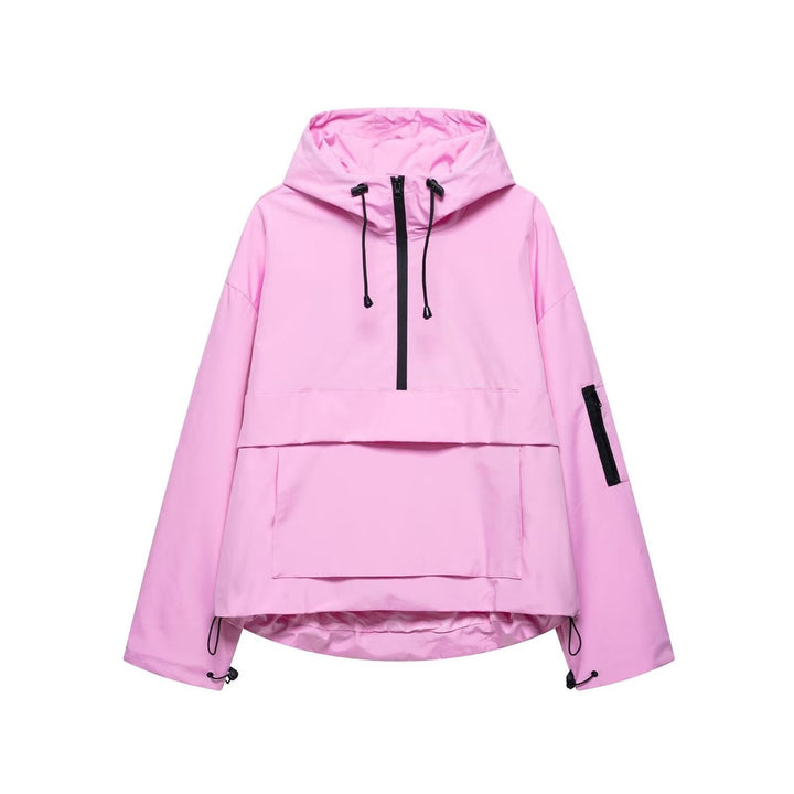 Harper | Sudadera con Capucha para Mujer, Anorak Acolchado con Media Cremallera