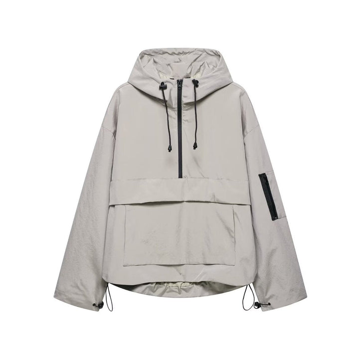 Harper | Sudadera con Capucha para Mujer, Anorak Acolchado con Media Cremallera